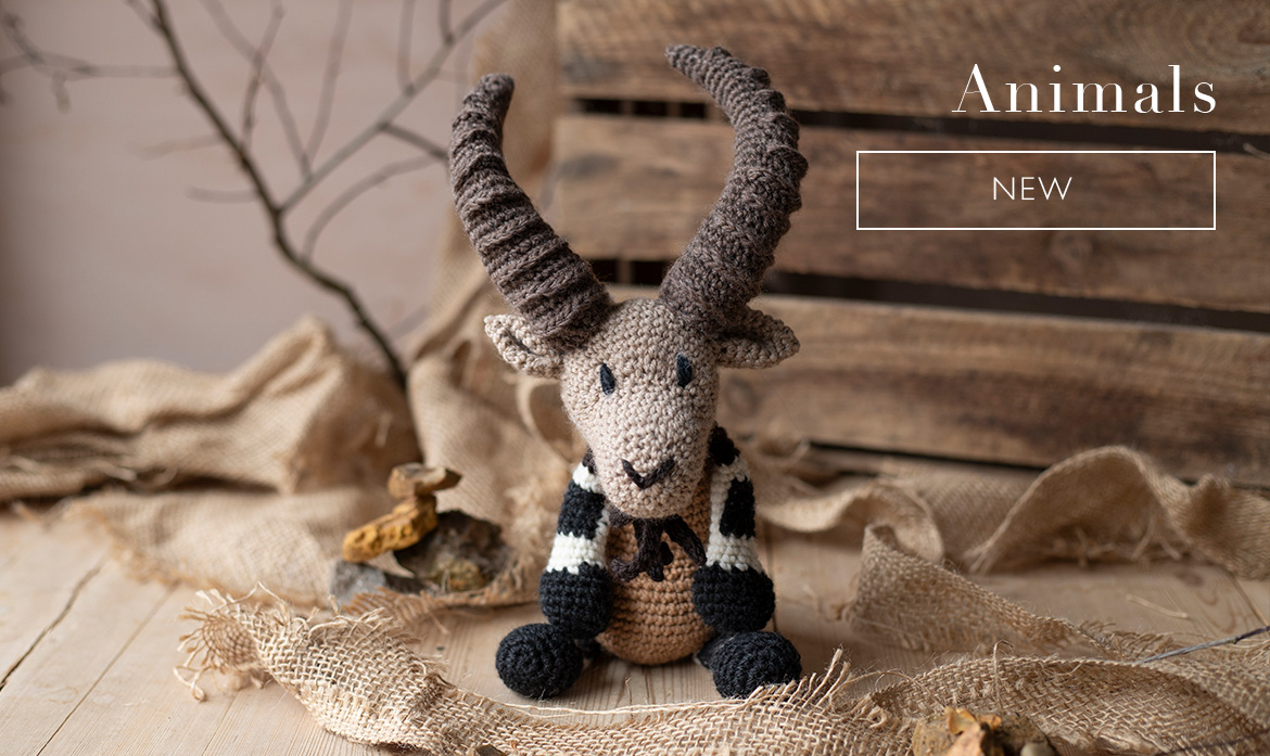 Animals new ibex crochet natural history museum pattern